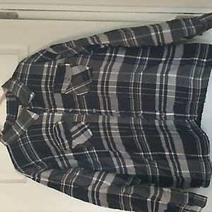 Open Trails Lined Flannel Shirt Jacket  2XL